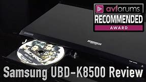 Samsung UBD K8500 4K UHD Blu ray Player Review