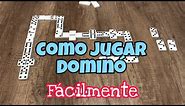 Dominó como jugar, reglas del dominó / how to play domino/ tutorial de domino / domino / fichas