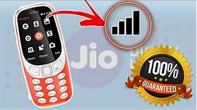 how to use reliance jio sim in a 2G handset for calling only