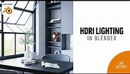 HDRI lighting in Blender - Setup an interior scene like Keyshot