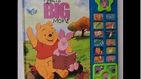 Piglet's Big Movie DISNEY Interative Play-A-Sound Book - Winnie the Pooh
