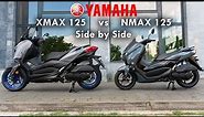 2021 Yamaha XMAX 125 vs NMAX 125 Side By Side, All Details, First look