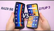 Samsung Galaxy Z Flip 3 vs Motorola RAZR 5g - Which one is better ?