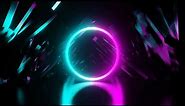 Cyan and Pink Abstract Environment Background VJ Loop in 4K