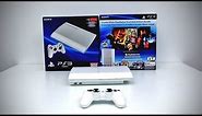 Crystal White PlayStation 3 Limited Edition Bundle Unboxing (White PS3)