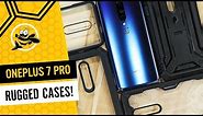 OnePlus 7 Pro Rugged Heavy Duty Cases with Built-in Screen Protector!