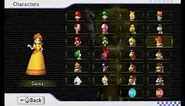 Mario Kart Wii - Full Roster