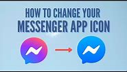 How to Change Messenger Icon (iOS 14)