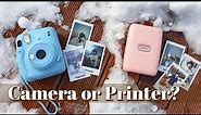 Instax Camera or Instax Mini Link Printer, Which one is better? | Side by side photo comparison