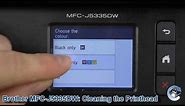 Brother MFC-J5335DW: How to do Printhead Cleaning Cycles and Improve Print Quality