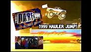 BIGFOOT HAULER JUMP! ON I DARE YOU LAS VEGAS 1999! DAN RUNTE MONSTER TRUCK STUNT!