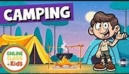 Let's Go Camping: Learning English Vocabulary for Kids