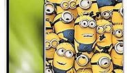Head Case Designs Officially Licensed Despicable Me Pattern Funny Minions Hard Back Case Compatible with Apple iPhone 12 Mini