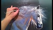 Horse Painting-How to Paint Hyperrealistic