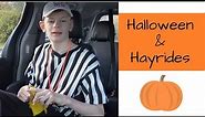 Happy Halloween | Hayride | Referee Costume | Fall Fun