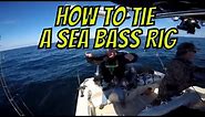 How To Tie a Black Sea Bass Rig