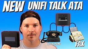 Unifi Talk ATA. Use analog phone with Unifi talk