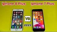 IPhone 7 Plus vs IPhone 8 Plus in 2023🔥Detailed Comparison in Hindi⚡️| Camera Test | PUBG Test