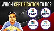 Best PM Certifications by PMI | PMP, CAPM, PMI-PBA, PMI-ACP