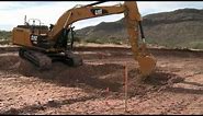 Cat® Grade Control for Hydraulic Excavators - Basic Operation Using Reference Elevations