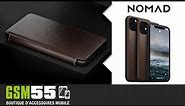 NOMAD - Etui et Coque iPhone 11 / 11 Pro / 11 Pro Max en Cuir Premium