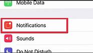 Notification Settings | Show Previous Always,When Unlocked,Newer | Apple iPhone 5,6,7,8