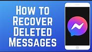 How to Find and Recover Deleted Facebook Messages in 2024