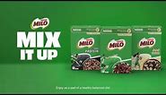 MILO Cereal Mix It Up Product 6 sec