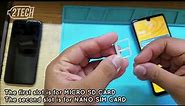📲How to INSERT SIM CARD - LG STYLO 6