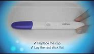 Learn how to use Clearblue Plus Pregnancy Test with Colour Change Tip