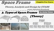 3. Types of Space Frames [Theory] │ Course: Space Frame │ Akshay Thakur