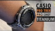Casio Pro Trek PRG-340T 4K Overview