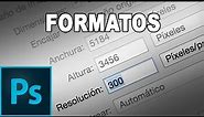 Formatos, resoluciones y métodos para guardar fotografías - Tutorial Photoshop en Español