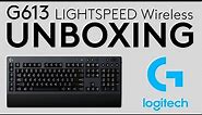 Logitech G613 LIGHTSPEED Wireless Keyboard UNBOXING