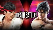 Ryu VS Jin (Street Fighter VS Tekken) | DEATH BATTLE!