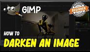 Gimp How To Darken An Image
