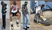 OFF White Air Jordan 5 Outfit Ideas | How To Style Air Jordan 5 | Off White Jordan 5 Sail Outfit