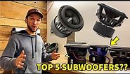 Top 5 Subwoofers