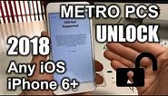 How To Unlock iPhone 6 Plus From Metro PCS to Any Carrier