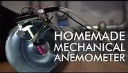 Homemade mechanical air flow measure device