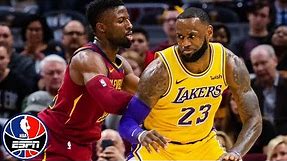 LeBron James leads Lakers in return to Cleveland vs. Cavaliers | NBA Highlights
