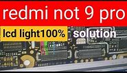 redmi note 9 Pro lcd light solution #redmi_not9_pro