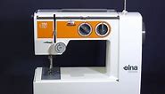 Elna Lotus TSP sewing machine + instructions