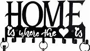 HeavenlyKraft Decorative Metal Key Hooks | Key Holder | Home Sign | Wall Mounted Key Hooks