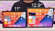 11-inch vs 12.9-inch M1 iPad Pro (2021) - Unboxing & Comparison!