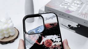 Cool Cowboy Cowgirl Horse Phone Case, Hippie Western iPhone Xs Max Case, Non-Slip Design and Shock Absorption, Soft Silica Gel Frame Support Country Phone Case for Teen Girls, Boys, Women and Men