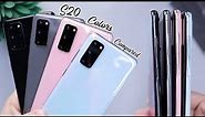 Galaxy S20: All Colors In-Depth Comparison! Which is Best?