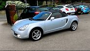 2005 Toyota MR2 1.8 VVTI Roadster - Start up and in-depth tour