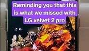 LG VELVET 2 PRO UNREALEASED FEATURES 📳 #android