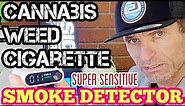 Cannabis, Weed, Cigarette, Smoke Detector